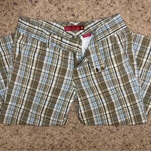 SO Plaid Capri Pants